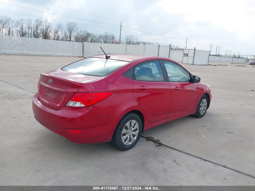 2017 Hyundai Accent Se VIN: KMHCT4AE5HU270749 Lot: 41170467