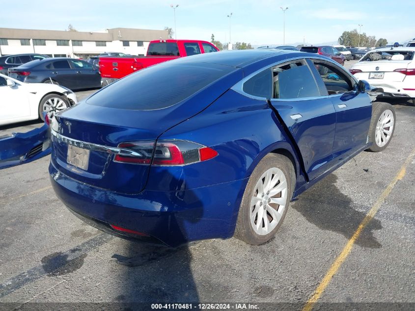 2016 Tesla Model S 60/70/75/85 VIN: 5YJSA1E10GF154555 Lot: 41170481