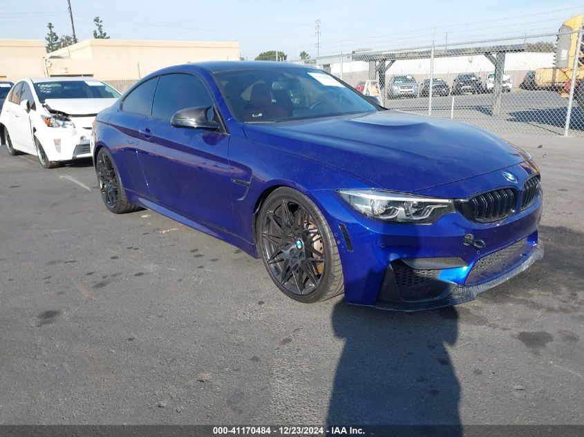 2020 BMW M4 VIN: WBS4Y9C07LFH80828 Lot: 41170484