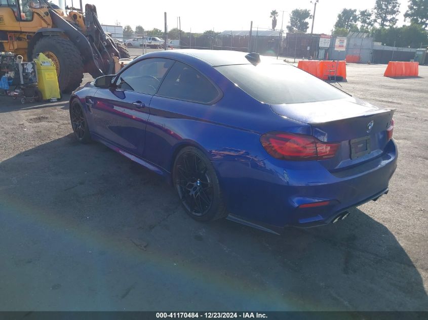 2020 BMW M4 VIN: WBS4Y9C07LFH80828 Lot: 41170484