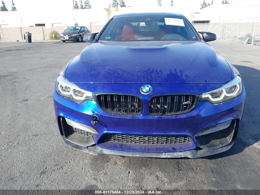 2020 BMW M4 VIN: WBS4Y9C07LFH80828 Lot: 41170484