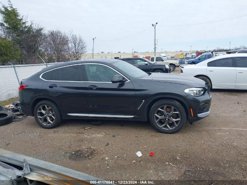 2021 BMW X4 xDrive30I VIN: 5UX2V1C08M9F15990 Lot: 41170541