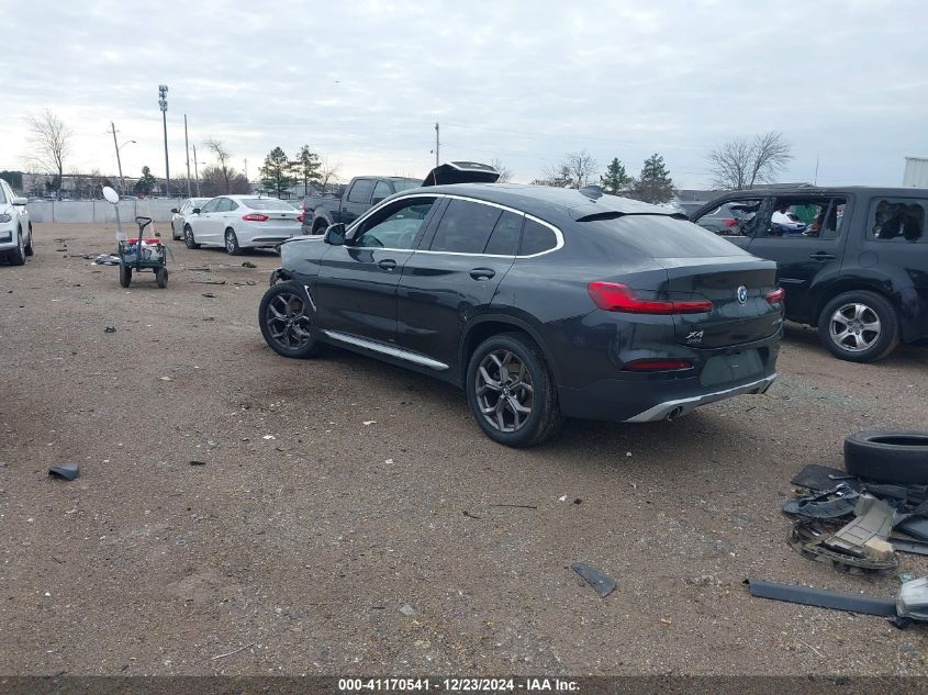 2021 BMW X4 xDrive30I VIN: 5UX2V1C08M9F15990 Lot: 41170541