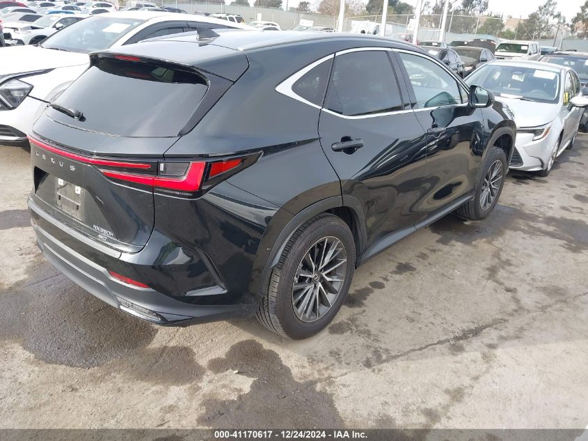 2024 Lexus Nx 350H VIN: JTJAKCEZ7R5015910 Lot: 41170617