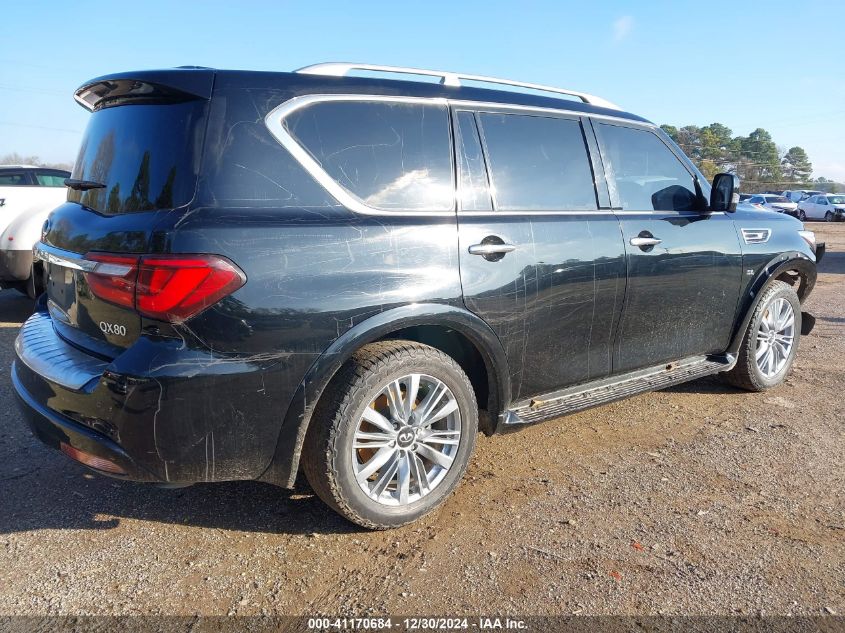 2019 Infiniti Qx80 Luxe VIN: JN8AZ2NF1K9686474 Lot: 41170684