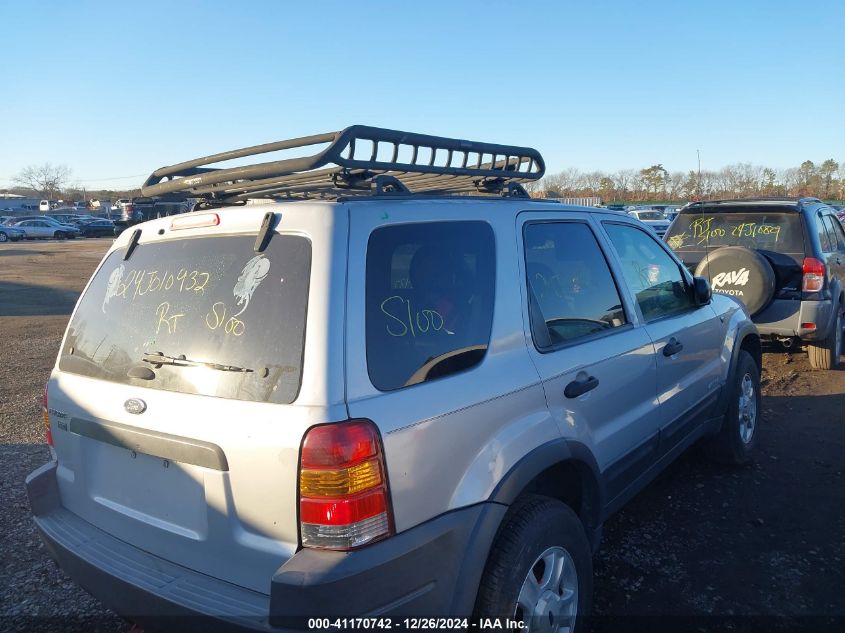 2002 Ford Escape Xlt VIN: 1FMCU041X2KB67604 Lot: 41170742