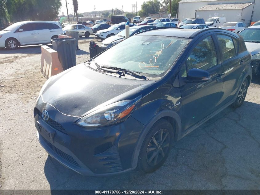 2018 Toyota Prius C One VIN: JTDKDTB32J1599842 Lot: 41170756