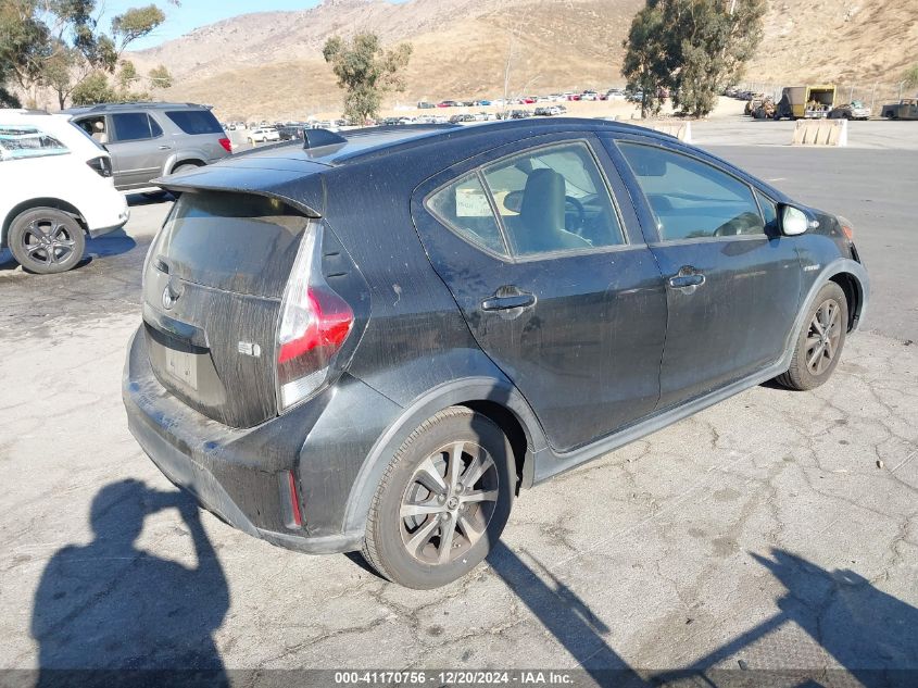 2018 Toyota Prius C One VIN: JTDKDTB32J1599842 Lot: 41170756