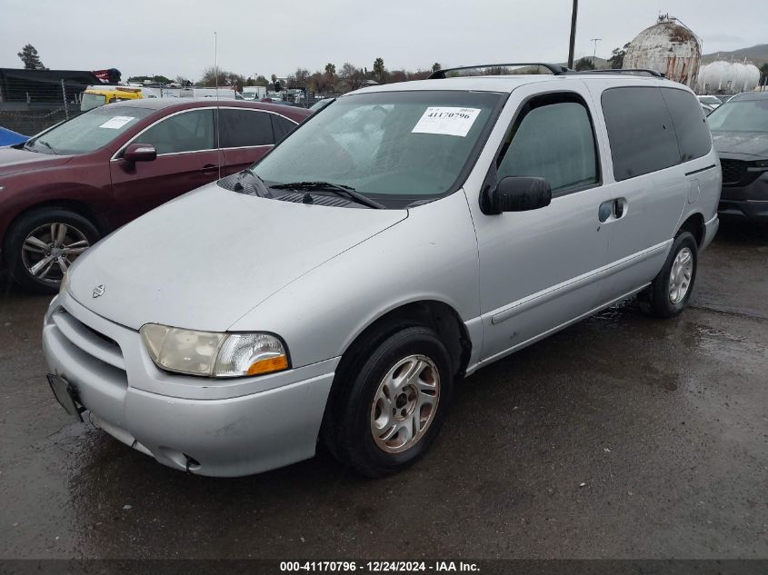 2001 Nissan Quest Gxe VIN: 4N2ZN15T41D804567 Lot: 41170796