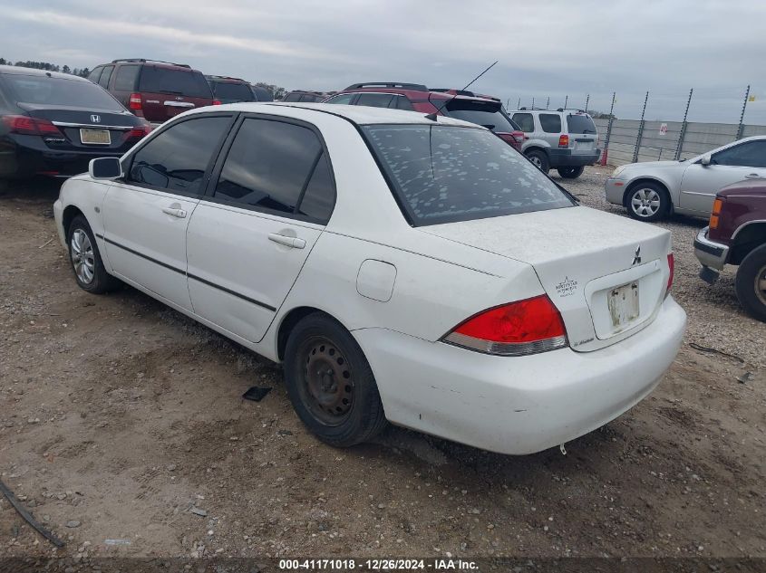 2005 Mitsubishi Lancer Es VIN: JA3AJ26E55U026382 Lot: 41171018