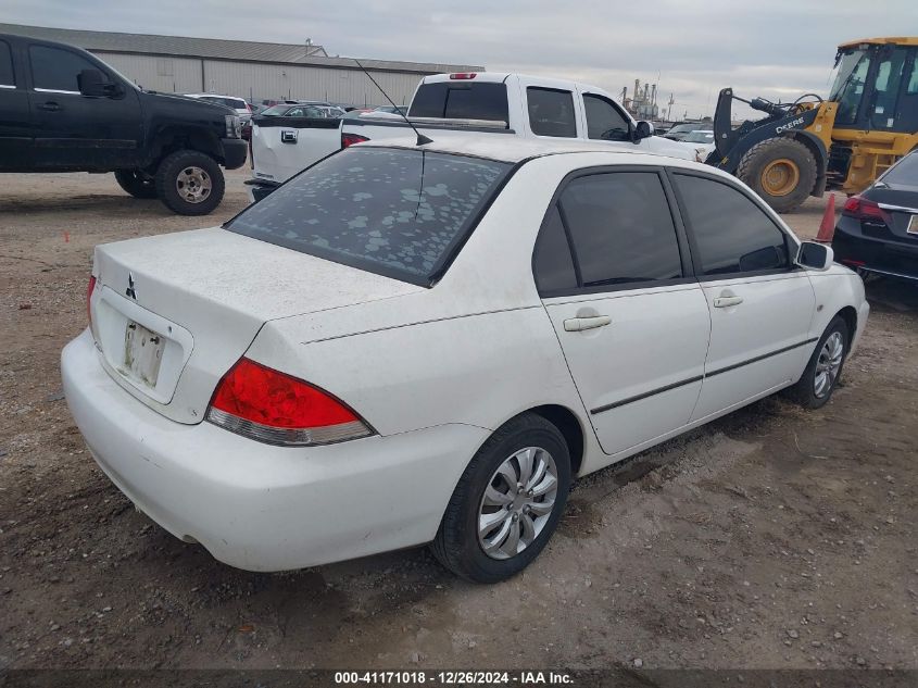 2005 Mitsubishi Lancer Es VIN: JA3AJ26E55U026382 Lot: 41171018