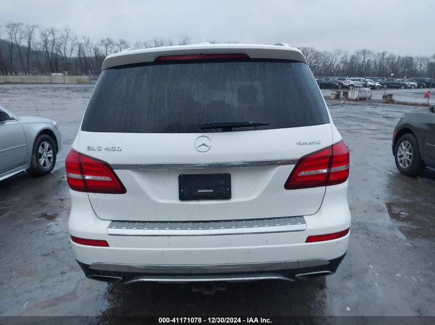 2017 Mercedes-Benz Gls 450 4Matic VIN: 4JGDF6EE6HA821354 Lot: 41171078