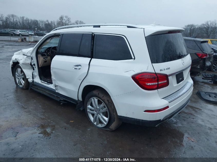 2017 Mercedes-Benz Gls 450 4Matic VIN: 4JGDF6EE6HA821354 Lot: 41171078