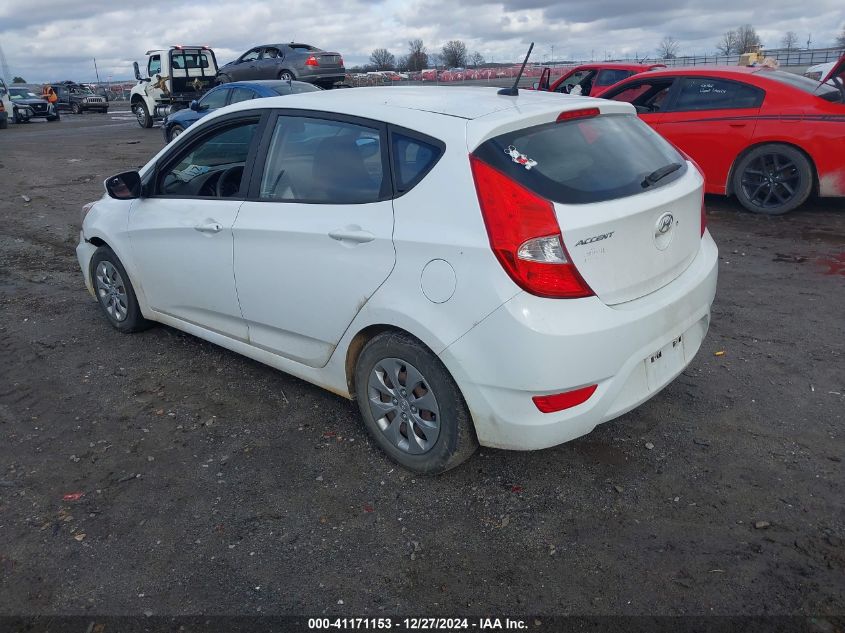 2016 Hyundai Accent Se VIN: KMHCT5AE9GU288773 Lot: 41171153