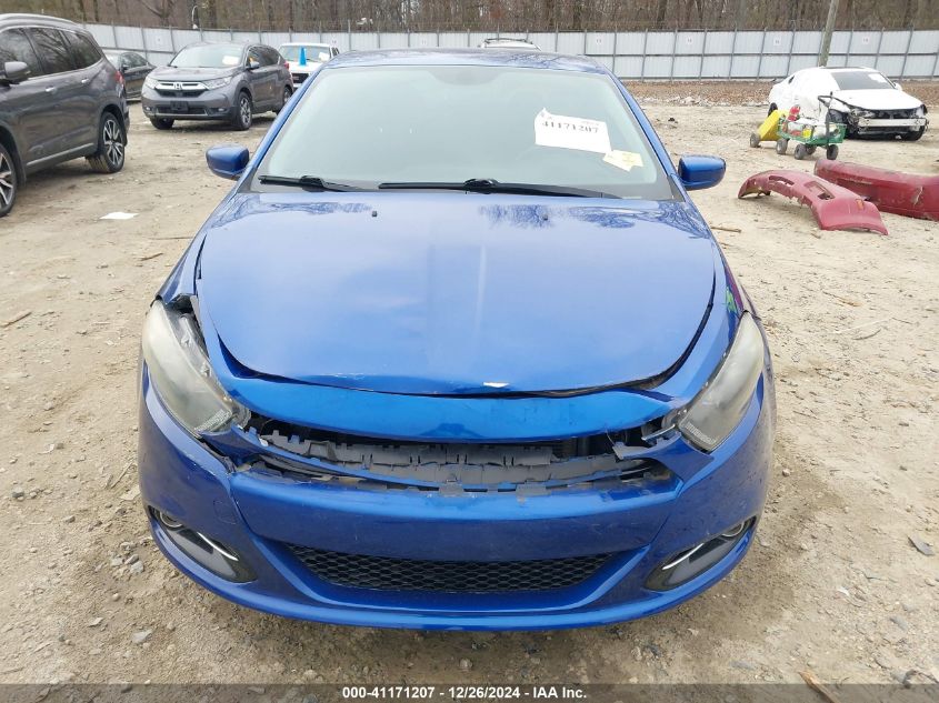 2013 Dodge Dart Sxt VIN: 1C3CDFBA2DD335516 Lot: 41171207