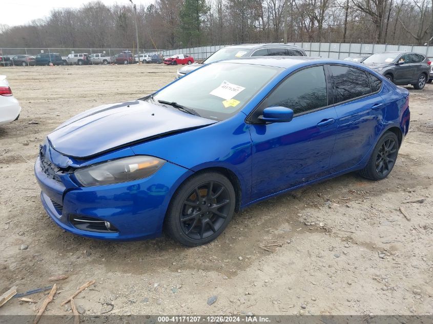 2013 Dodge Dart Sxt VIN: 1C3CDFBA2DD335516 Lot: 41171207