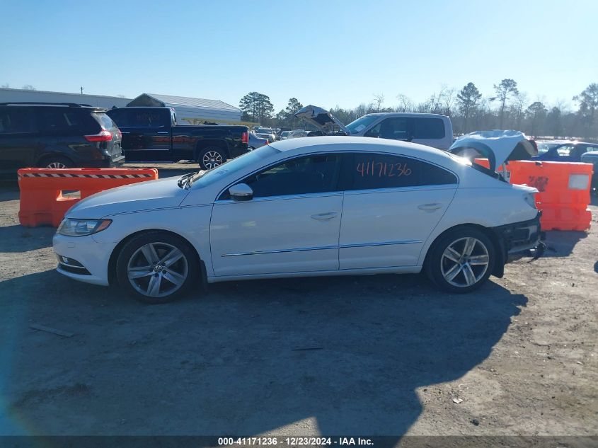 2014 Volkswagen Cc 2.0T Sport VIN: WVWBP7AN8EE534431 Lot: 41171236