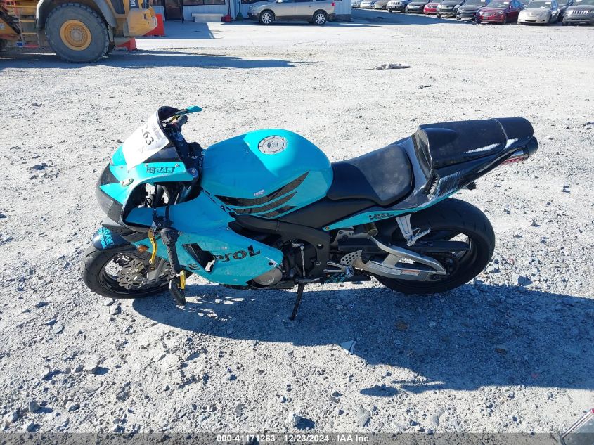 2003 Honda Cbr600 Rr VIN: JH2PC37083M003181 Lot: 41171263