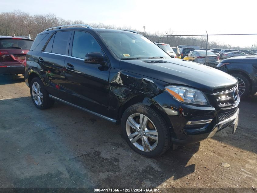 2014 Mercedes-Benz Ml 350 4Matic VIN: 4JGDA5HBXEA376610 Lot: 41171366