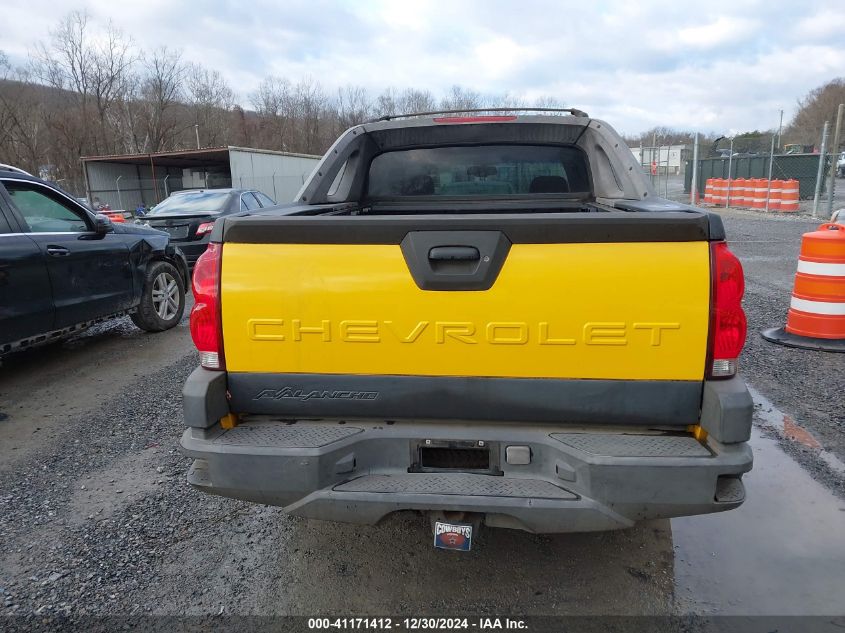 2003 Chevrolet Avalanche 1500 K1500 VIN: 3GNEK13TX3G217980 Lot: 41171412