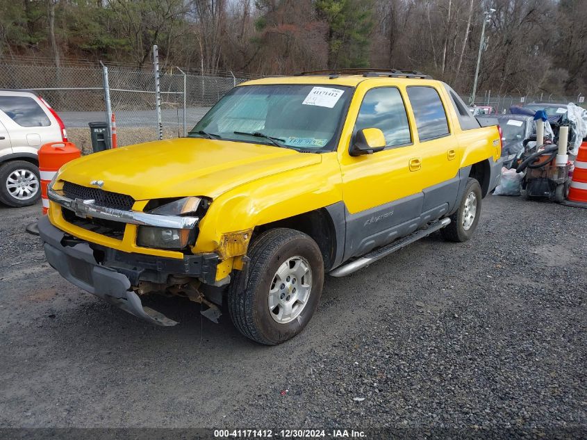 2003 Chevrolet Avalanche 1500 K1500 VIN: 3GNEK13TX3G217980 Lot: 41171412