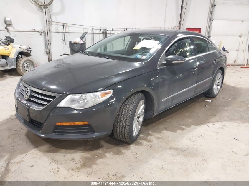 2012 Volkswagen Cc Sport VIN: WVWMP7AN5CE504261 Lot: 41171444