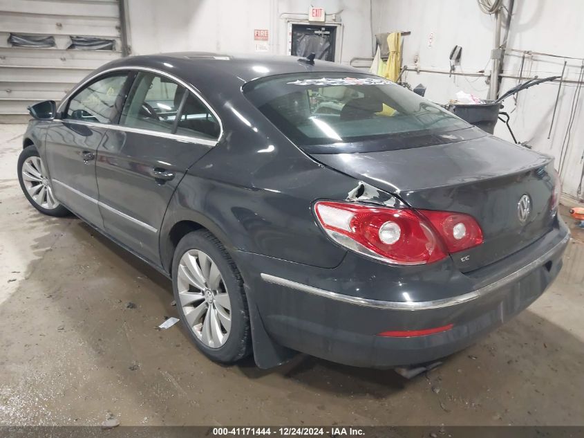 2012 Volkswagen Cc Sport VIN: WVWMP7AN5CE504261 Lot: 41171444