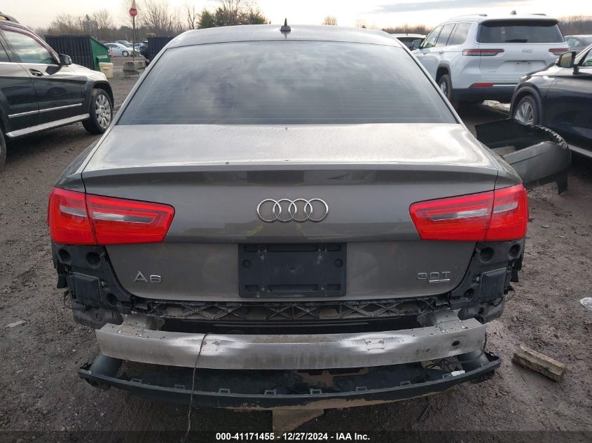 2012 Audi A6 3.0 Premium VIN: WAUGGAFC0CN118944 Lot: 41171455