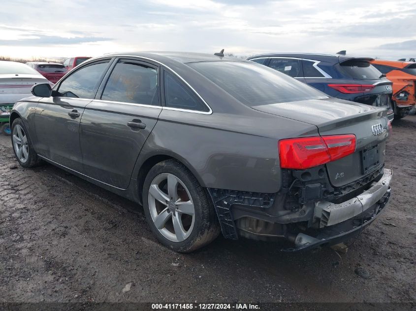 2012 Audi A6 3.0 Premium VIN: WAUGGAFC0CN118944 Lot: 41171455