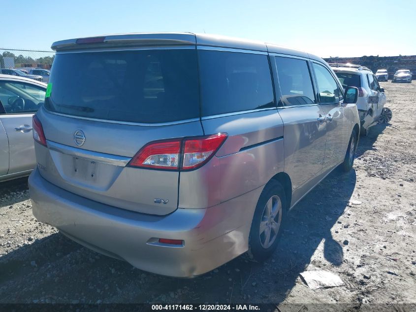 2011 Nissan Quest Sv VIN: JN8AE2KPXB9000814 Lot: 41171462