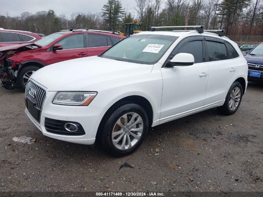 2016 Audi Q5 2.0T Premium VIN: WA1L2AFP4GA139984 Lot: 41171469