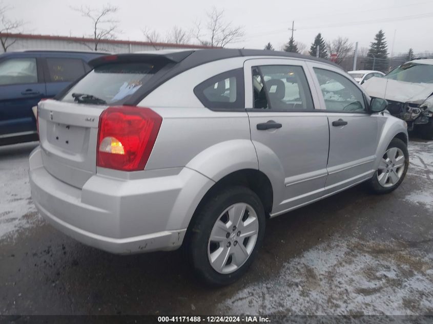 2007 Dodge Caliber Sxt VIN: 1B3HB48B77D209573 Lot: 41171488