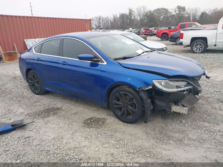 2016 Chrysler 200 Limited VIN: 1C3CCCABXGN183706 Lot: 41171509