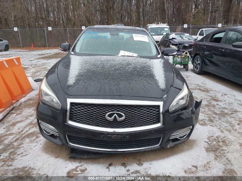 2016 Infiniti Q70L 3.7X VIN: JN1BY1PR3GM720331 Lot: 41171557