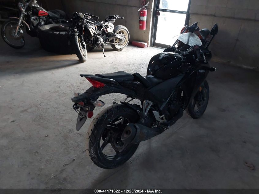 2013 Honda Cbr250 R VIN: MLHMC4104D5304355 Lot: 41171622