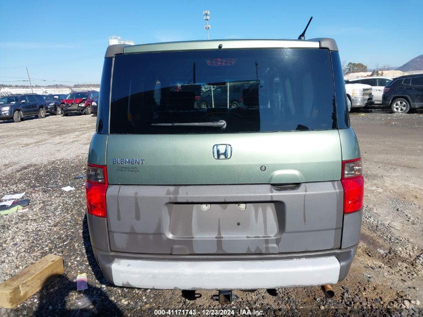 2004 Honda Element Ex VIN: 5J6YH17644L010489 Lot: 41171743