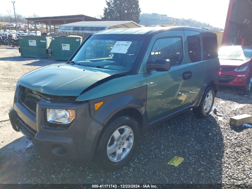 2004 Honda Element Ex VIN: 5J6YH17644L010489 Lot: 41171743