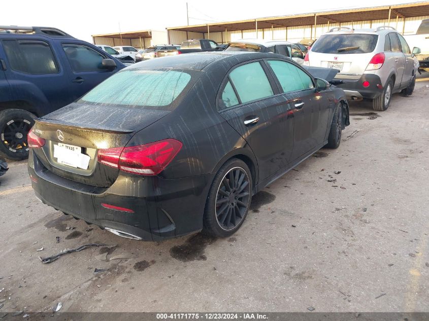 2020 Mercedes-Benz A 220 VIN: WDD3G4EB7LW036740 Lot: 41171775