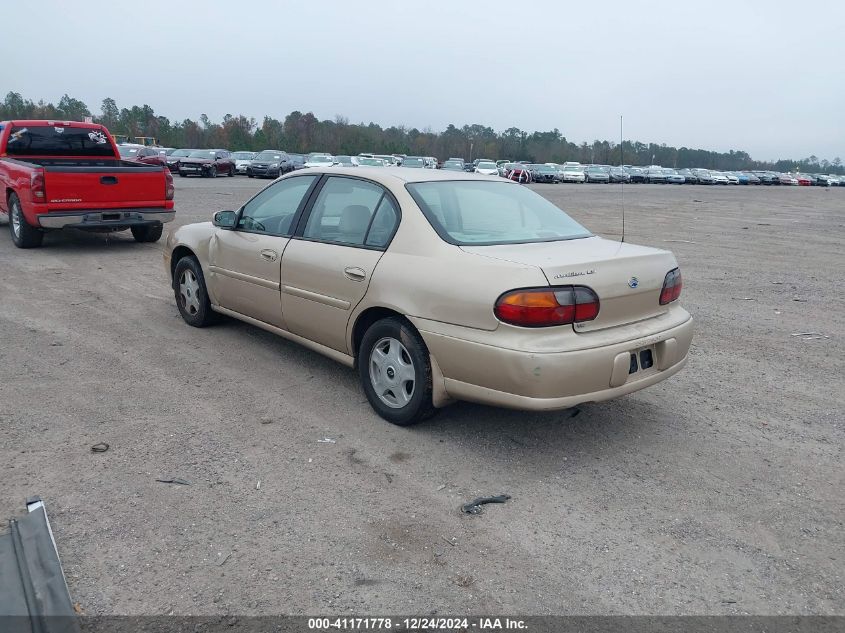 2001 Chevrolet Malibu Ls VIN: 1G1NE52J816168194 Lot: 41171778