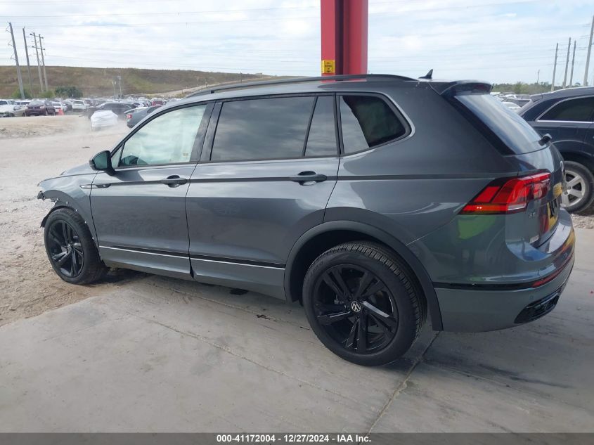 2024 Volkswagen Tiguan 2.0T Se R-Line Black VIN: 3VV8B7AX1RM092040 Lot: 41172004