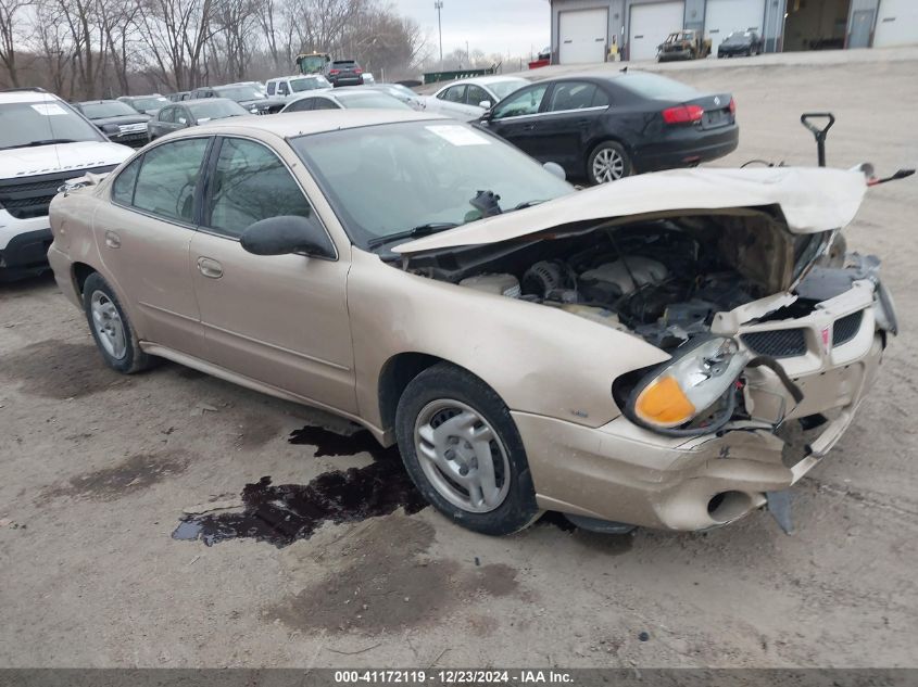 2003 Pontiac Grand Am Se1 VIN: 1G2NF52E83M514934 Lot: 41172119