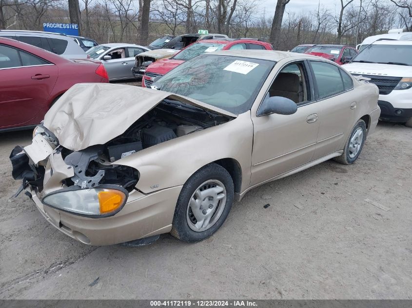 2003 Pontiac Grand Am Se1 VIN: 1G2NF52E83M514934 Lot: 41172119