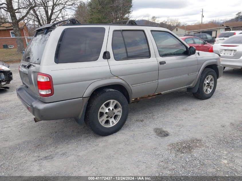 2001 Nissan Pathfinder Se VIN: JN8DR09Y31W578113 Lot: 41172437