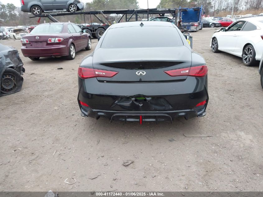 2018 Infiniti Q60 3.0T Luxe VIN: JN1EV7EL6JM391283 Lot: 41172440