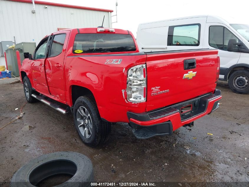 2015 Chevrolet Colorado Z71 VIN: 1GCGTCE34F1163327 Lot: 41172451