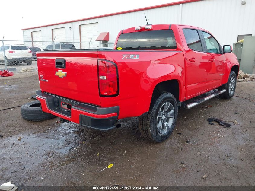 2015 Chevrolet Colorado Z71 VIN: 1GCGTCE34F1163327 Lot: 41172451