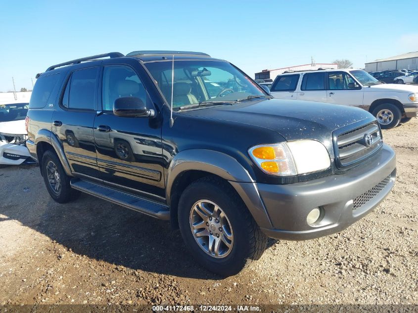 2004 Toyota Sequoia Sr5 V8 VIN: 5TDZT34A64S209877 Lot: 41172468