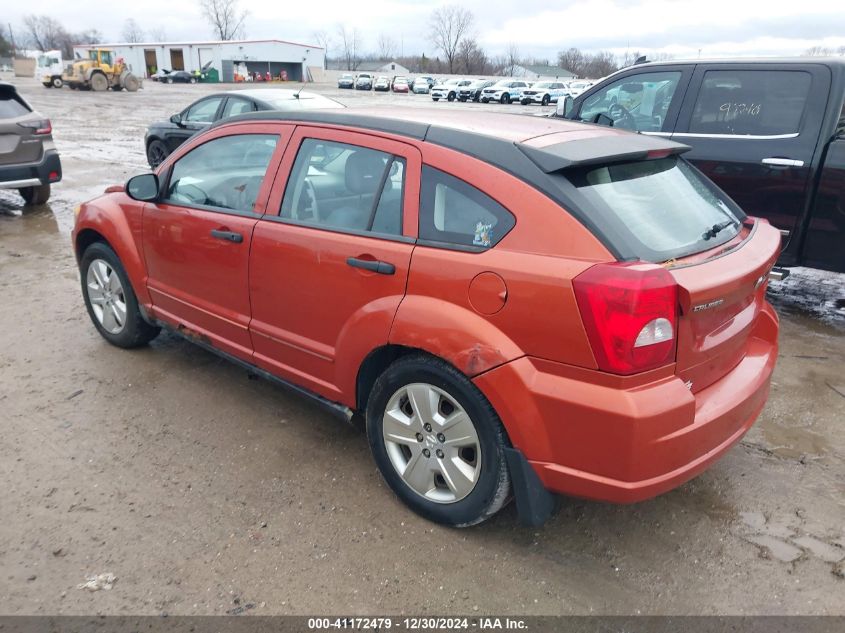 2007 Dodge Caliber Sxt VIN: 1B3HB48B77D352037 Lot: 41172479