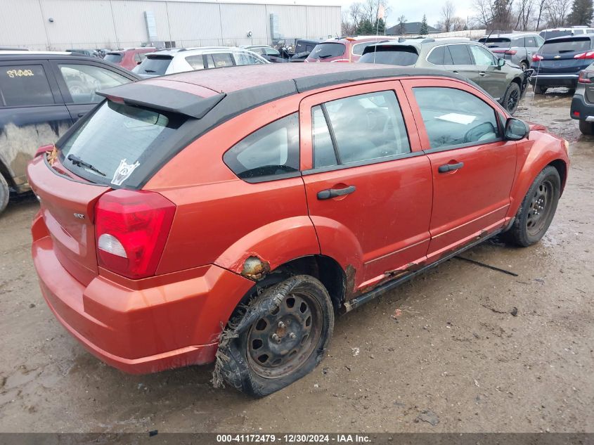 2007 Dodge Caliber Sxt VIN: 1B3HB48B77D352037 Lot: 41172479