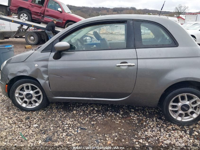 2012 Fiat 500 Pop VIN: 3C3CFFAR8CT336079 Lot: 41172551